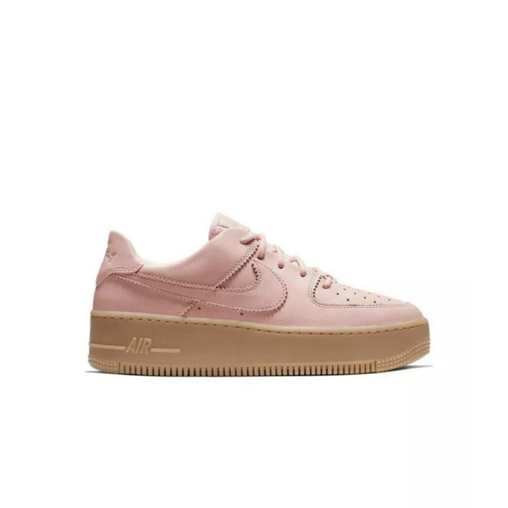 Nike Air Force 1 Sage Low LX Washed Coral Women’s Shoes Sz 10.5 AR5409 600 NEW